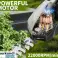 ZN-7059 Taille-haie sans fil + Coupe-herbe avec 2 batteries | Outils de jardin 2 en 1 photo 3