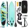 SUP1 INFLATABLE SUP BOARD SEAT PADDLE BACKPACK XXL BLUE 340 c, image 1