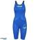 ARENA BAŞLANGIÇ TAKIM ELBISE KADINLAR POWERSKIN CARBON AIR2 OPENBACK ELEKTRIK MAVI KOYU GRI FLUO SARI 001128/853 UK28 fotoğraf 5