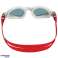 AQUA SPHERE BRILLE KAYENNE A. GRAU ROT EP2961006LMS Bild 1