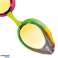 ARENA SCHWIMMBRILLE TRACKS JUNIOR SPIEGEL VIOLETT-FUCHSIA-GRÜN 1E560/896 Bild 1
