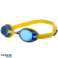 SPEEDO JUNIOR JET SCHWIMMBRILLE BLAU-GELB 8-09298B567 Bild 2