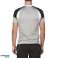 ARENA KOSZULKA TL TECH S/S RAGLAN TEE ICE GREY BLACK 1D342/15 XS zdjęcie 4