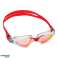 LUNETTES DE NATATION AQUA SPHERE KAYENNE A. GRIS ROUGE EP2961006LMR photo 3