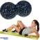 AQUA SPORT POWERSTRECH EPP DUOBALL ROLLER ČRNA MODRA AS04139 fotografija 3
