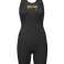 KIT DE COMPETICIÓN ARENA POWERSKIN CARBON GLIDE OPEN BACK PARA MUJER NEGRO ORO 003663/105 UK28 fotografía 4