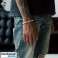 Acier inoxydable pour hommes&amp;#039 ; s bracelet BOUTON de manchette photo 2