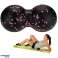 AQUA SPORT POWERSTRECH EPP DUOBALL ROLLER ČRNA ROZA AS04143 fotografija 5
