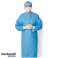 Medizinischer Mantel mit Strickmanschette Einweg XS-3XL Bild 1