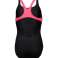 ARENA BADEMODE MÄDCHEN POSEIDONIA BADEANZUG SWIM PRO BACK SCHWARZ SHOCKING PINK 009005/590 164 14 15 Bild 6