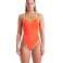 КУПАЛЬНИКИ ARENA ЖІНОЧИЙ ОДНОТОННИЙ КУПАЛЬНИК CHALLEN BLUE RIVER BRIGHT CORAL AR 008833/896 D32 зображення 1