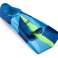 Aqua Speed Korte Finner Blå Multi Col.82 Størrelse 37/38 bilde 1