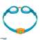 SPEEDO ACCESSOIRES DE NATATION JUNIORSEA SQUAD SPOT GOG IU/BLEU JUAZURE/VERT FLUO/ORANGE FLUO/CLAIR 8 0838214641 photo 1