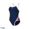 КУПАЛЬНИКИ ARENA ЖІНОЧІ ARENA ICONS SUPER FLY BACK SOLID NAVY WHITE RED MULTI 005036/711 D40 зображення 6