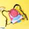 AQUA SPORT RYGGSEKK JUNIOR SPACE ALIEN ROSA AS2641 STØRRELSE 36x28cm bilde 1
