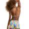 ARENA DAMES SHORTS BEACH SHORT ALLOVER LILY GEEL 005184300 S foto 4
