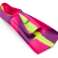 Aqua Speed Korte Finner Rosa Multi Col.93 Størrelse 37/38 bilde 3
