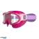 SPEEDO BRILLE JUNIOR SEA SQUAD MASKE JU ELECTRIC PINK MIAMI LILAC BLOSSOM CLEAR 8 0876314646 Bild 2