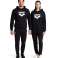 ARENA KAPUZENSWEATSHIRT GRAFIK SCHWARZ 007230/500 XL Bild 4