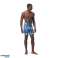 SPEEDO MEESTE TRÜKITUD LÜHIKESED PÜKSID BRDSHRT 18&quot;&quot; SININE 8 00465917921 D5 T34 foto 3