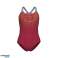 ARENA BADEMODE DAMEN FOGGY DOTS SWIM PRO RED ONION SEAFOAM 007986/405 D36 Bild 6