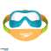 LUNETTES MASQUE SPEEDO JUNIOR SEA SQUAD JU BLEU AZUR VERT FLUO ORANGE FLUO TRANSPARENT 8 0876314645 exhibition photo 1
