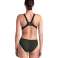 КУПАЛЬНИКИ ARENA ЖІНОЧИЙ ВЕЛИКИЙ ЛОГОТИП ONE PIECE DARK SAGE BLACK 001198/651 D32 зображення 2