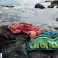 ARENA RĘCZNIK BEACH TOWEL MULTISTRIPES II FLUO_RED WATER CALYPSO CORAL 007302/200 ONE SIZE image 2