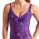 Жіночий купальник ARENA SWIMWEAR ABYSS з U-подібним вирізом на спині, колір сливи, 009072/990 D40 зображення 3