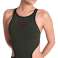 КУПАЛЬНИКИ ARENA ЖІНОЧИЙ ВЕЛИКИЙ ЛОГОТИП ONE PIECE DARK SAGE BLACK 001198/651 D32 зображення 4