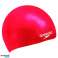 SPEEDO BONNET DE BAIN JUNIOR UNI MOULÉ SILICONE CAP ROUGE 8-709900004 photo 1