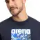 ARENA T-SHIRT ERKEK T SHIRT MASIF PAMUK LACIVERT VORTEX 006390/751 L fotoğraf 3