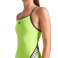 КУПАЛЬНИКИ ARENA ЖІНОЧІ ARENA ICONS SUPER FLY BACK SOLID ARTIC LIME DARK SAGE 005036/660 D30 зображення 3