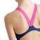 ARENA SWIMWEAR КУПАЛЬНИК ДЛЯ ДЕВОЧЕК V-ОБРАЗНЫЙ ВЫРЕЗ СЗАДИ ГРАФИКА ТЕМНО-СИНИЙ FREAK ROSE 005538/780 128 8 9 изображение 6