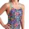 КУПАЛЬНИКИ ARENA ЖІНОЧИЙ ЯСКРАВИЙ ПОВТОРЮВАНИЙ КУПАЛЬНИК SWIM GREY MULTI WATER 009068/580 D40 зображення 3