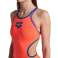 КУПАЛЬНИКИ ARENA ЖІНОЧІ ARENA ONE DOUBLE CROSS BACK ONE PIECE ЯСКРАВО-КОРАЛОВИЙ ФІОЛЕТОВИЙ СИНІЙ COSMO 004732/998 D30 зображення 2