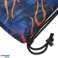 SPEEDO RUCKSACK BEDRUCKTE NETZTASCHE UNISEX BLAU/ROT/ORANGE FLAMES 8 1281316697 35L Bild 2