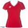 ARENA DAME TL S/S T-SKJORTE RØD T-SKJORTE 1D336/40 XS bilde 2