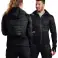 ARENA TEAM HOODED F/Z HALF QUILTED JACKET NOIR 004915500 XS photo 5