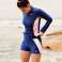 SPEEDO MOTERIŠKI MAUDYMOSI KOSTIUMAI PRT LS BĖRIMO TOP AFAMMONITE/SOFT CORAL/MIAMI ILILAC 8 00308814496 L nuotrauka 1