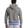 ARENA SWEATSHIRT MIT KAPUZE UND SWEATEINSÄTZEN DUNKELGRAU MELIERT ROYAL 007517/528 XL Bild 2