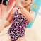SPEEDO UJUMISRIIDED JUNIORALV MDLT 1TK JFBLACK/ROSE VIOLET/MIAMI LILLA / SUNBLAZE 8 00310614734 15 16 foto 3