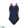ARENA BADEMODE DAMEN OPENINGS V BACK NAVY CALYPSO CORAL 008472/730 D36 Bild 1