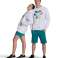 ARENA BLUZA ARENA PLANET WATER HOODED SWEAT WEISS 006812/100 L Bild 1