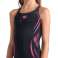 ARENA BADEMODE MÄDCHEN POSEIDONIA BADEANZUG SWIM PRO BACK SCHWARZ SHOCKING PINK 009005/590 152 12 13 Bild 3
