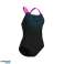ARENA BADEMODE DAMEN FOGGY DOTS SWIM PRO RÜCKEN SCHWARZ PINK 007986/590 D36 Bild 6