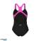 КУПАЛЬНИКИ ARENA ЖІНОЧІ FOGGY DOTS SWIM PRO ЧОРНИЙ SHOCKING PINK 007986/590 D38 зображення 6