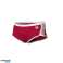 ARENA BADETØY HERRE ARENA ICONS SWIM LAV MIDJE KORT ENSFARGET RØD HVIT 005046/401 70 D2 bilde 6