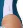 SPEEDO WOMEN'S SWIMWEAR L/S CLRBLCK ZIP 1 PC GREEN 8 00403316009 M image 1