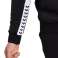 ARENA KAPUZENSWEATSHIRT ICONS KAPUZE EINFARBIG SCHWARZ WEISS SCHWARZ 005242/515 M Bild 3